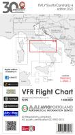 Avioportolano. VFR flight chart LI 4 Italy south-central. Nuova ediz. di Guido Medici edito da Avioportolano