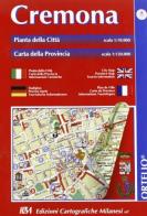 Cremona. Pianta della città 1:10.000. Carta della provincia 1:120.000. Itinerari turistici edito da Edizioni Cart. Milanesi