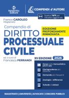 Compendio di procedura civile 2026 di Franco Caroleo edito da Neldiritto Editore