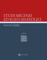 Studi micenei ed egeo-anatolici. Nuova serie. Ediz. inglese (2019) vol.5 edito da Quasar