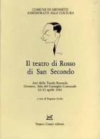 Il teatro di Rosso di San Secondo edito da Cesati