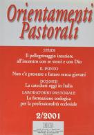 Orientamenti pastorali (2001) vol.2 edito da EDB