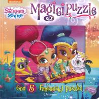 Magici puzzle. Shimmer & Shine. Libro puzzle. Ediz. a colori edito da Edibimbi