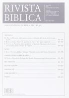Rivista biblica (2012) vol.4 edito da EDB