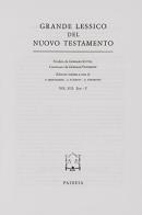 Grande lessico del Nuovo Testamento vol.13 di Gerhard Kittel, Gerhard Friedrich edito da Paideia