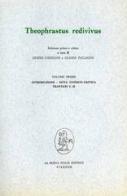 Theophrastus redivivus vol.1 edito da Franco Angeli