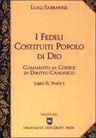 Commento al codice di diritto canonico vol.2.1 di Luigi Sabbarese edito da Urbaniana University Press