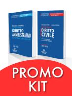 Kit 2 compendi superiori: Compendio superiore di civile+ Compendio superiore di amministrativo. Nuova ediz. edito da Neldiritto Editore