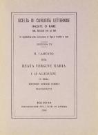 Il lamento della Beata Vergine (rist. anast.) edito da Forni