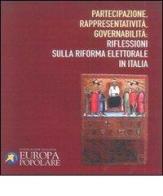 Partecipazione, rappresentatività, governabilità. Riflessioni sulla riforma elettorale in Italia edito da Edizioni Traguardi Sociali