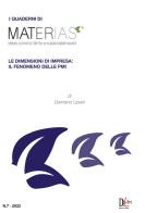 Le dimensioni di impresa: il fenomeno delle PMI di Damiano Lipani edito da DLibri