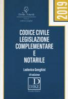 Codice civile, legislazione complementare e notarile di Lodovico Genghini edito da Dike Giuridica Editrice