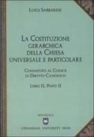 Commento al codice di diritto canonico vol.2.2 di Luigi Sabbarese edito da Urbaniana University Press