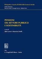 Pensioni del settore pubblico e sostenibilità edito da Giappichelli