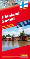 Finlandia-Finnland-Suomi 1:800.000 1:900.000 edito da Hallwag
