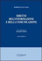Diritto dell'informazione e della comunicazione di Roberto Zaccaria edito da CEDAM