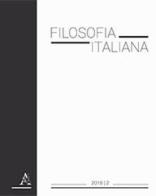 Filosofia italiana (2018) vol.2 edito da Aracne