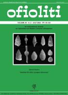 Ofioliti. An international journal on ophiolites and modern oceanic lithosphere (2024) vol. 49.2 edito da Edizioni ETS