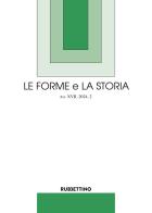 Le forme e la storia (2024) vol.2 edito da Rubbettino