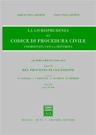 La giurisprudenza sul codice di procedura civile. Coordinata con la dottrina. Aggiornamento 2006-2010 vol.2.3 di Giorgio Stella Richter, Paolo Stella Richter edito da Giuffrè