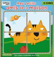 Mes petits amis de la maison. Eco-cubotti. Ediz. illustrata. Con gadget di Simon Miller edito da Sassi