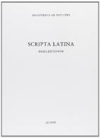 Scripta latina di Adriano La Regina edito da Quasar