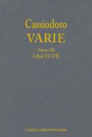 Cassiodoro. Varie vol.3 edito da L'Erma di Bretschneider