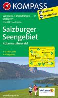 Carta escursionistica n. 17. Salzburger Seengebiet, Kobernaußerwald 1:50.000 edito da Kompass