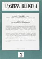 Rassegna iberistica vol.58 edito da Bulzoni