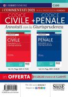 Kit Codice civile+Codice penale. Annotati con la giurisprudenza edito da Edizioni Giuridiche Simone