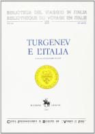 Turgenev e l'Italia edito da CIRVI