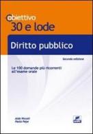 Diritto pubblico. Le cento domande più ricorrenti all'esame orale di Paola Pepe, Aldo Niccoli edito da Edises