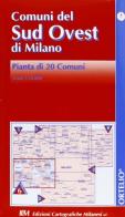 Comuni del sud-ovest di Milano. Planimetria di 20 comuni edito da Edizioni Cart. Milanesi