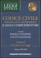 Codice civile annotato con la giurisprudenza e leggi complementari voll. 1-2: Il codice e le legge-La giurisprudenza edito da Wolters Kluwer Italia