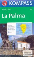Carta escursionistica n. 232. Spagna. Isole Canarie. La Palma 1:50.000. Adatto a GPS. Digital map. DVD-ROM edito da Kompass