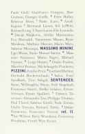 Massimo Minimi. Pizzini/Sentences. Ediz. italiana e inglese vol.2 di Massimo Minini edito da Mousse Magazine & Publishing