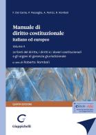 Manuale di diritto costituzionale italiano ed europeo vol. 2 di Francesco Dal Canto, Paolo Passaglia, Andrea Pertici edito da Giappichelli