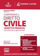 Compendio di diritto civile (diritto privato) con analisi dei singoli contratti di Antonino Geraci edito da Neldiritto Editore