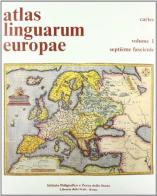 Atlas linguarum Europae di Wolfgang Viereck edito da Ist. Poligrafico dello Stato
