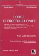 Codice di procedura civile di G. Luca De Angelis edito da Dike Giuridica