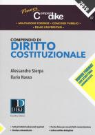 Compendio di diritto costituzionale di Alessandro Sterpa, Ilario Nasso edito da Dike Giuridica Editrice