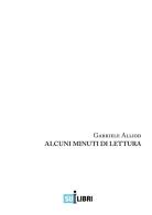 Alcuni minuti di lettura di Gabriele Alliod edito da Elmi's World