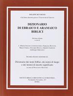 Dizionario di ebraico e aramaico biblici di Philippe Reymond edito da Società Biblica Britannica