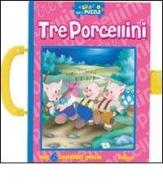 I tre porcellini. A spasso con i puzzle. Libro puzzle edito da Edibimbi