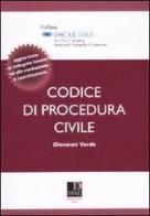 Codice di procedura civile di Giovanni Verde edito da Dike Giuridica
