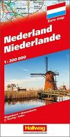 Olanda-Nederland-Niederlande 1:200.000 edito da Hallwag