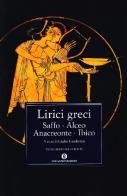 I lirici greci vol.2 edito da Mondadori