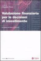 Valutazione finanziaria per le decisioni di investimento edito da EGEA