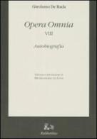 Opera omnia vol.8 di Girolamo De Rada edito da Rubbettino