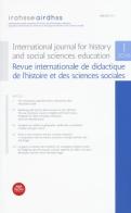International journal for history and social sciences education-Revue internationale de didactique de l'histoire et des sciences sociales (2016) vol.1 edito da Pacini Editore